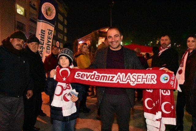 Alaşehir’de yeni yıla özel etkinlik durağı