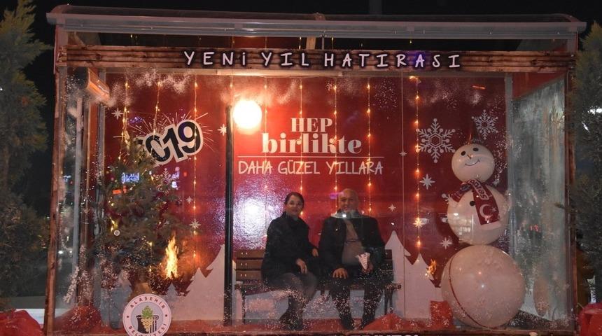 Alaşehir&rsquo;de yeni yıla &ouml;zel etkinlik durağı