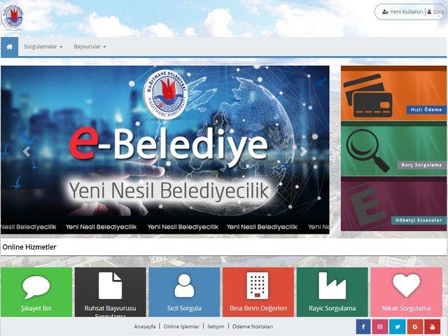 Kağıthane Belediyesi’nden son teknoloji e-belediye uygulaması