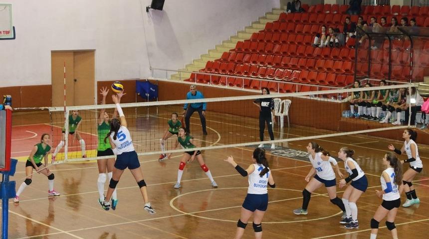 Aydın B&uuml;y&uuml;kşehir Belediyespor filede şampiyon oldu