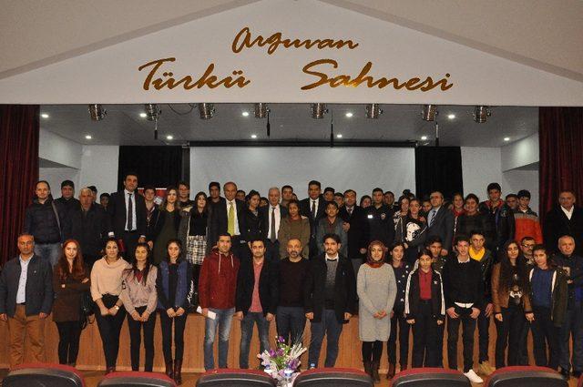 Prof. Dr. Sezai Yılmaz, Arguvan’ın misafiri oldu