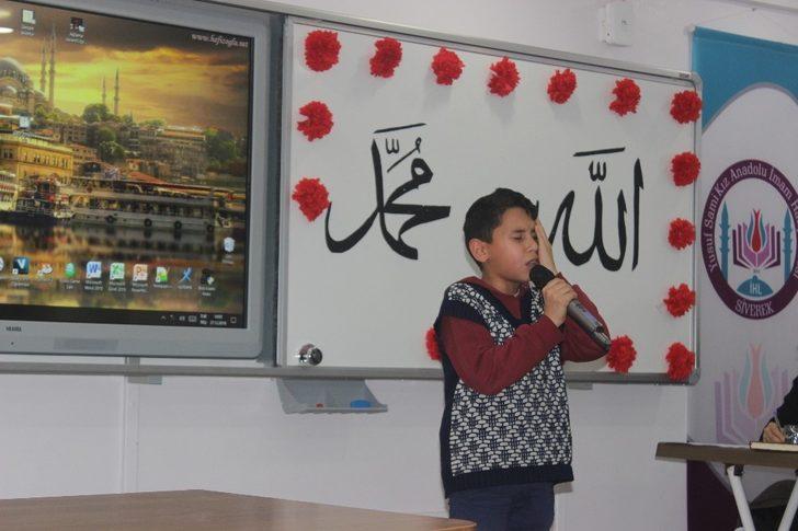 Siverek’te Kur’an-ı Kerim ve ezan okuma yarışması G2