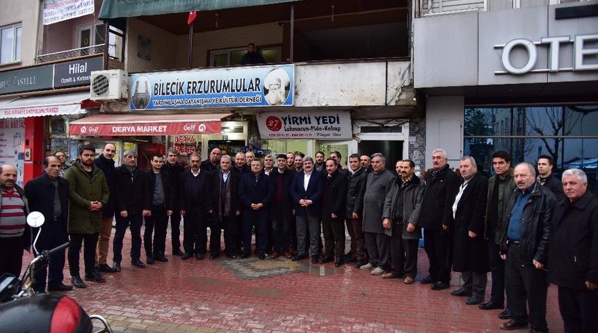 Başkan Can, Erzurumlular Derneği &uuml;yeleriyle bir araya geldi