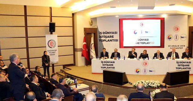 İş Dünyasının istişare toplantısında Nizip’in sorunlarını dile getirdi