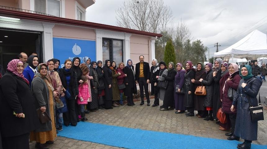 Başiskeleli kadınlara yılbaşı hediyesi gibi spor salonu