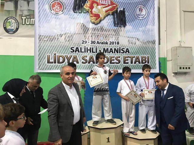 Salihli’de karate rüzgarı esti