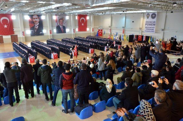 Erzincan’da 344 polis yemin etti