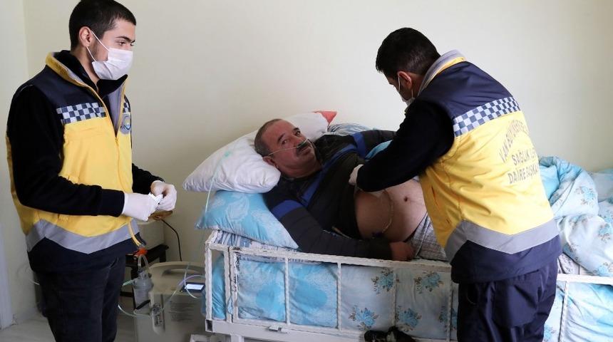 Van B&uuml;y&uuml;kşehir Belediyesinden evde bakım hizmeti