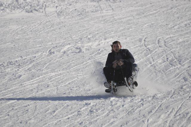 Kartepe Kayak Merkezi'ne yılbaşı akını