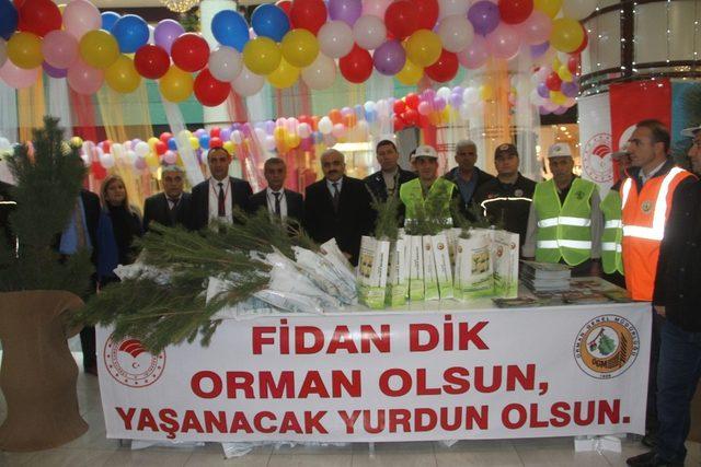 Elazığ’da 2019 fidan dağıtıldı