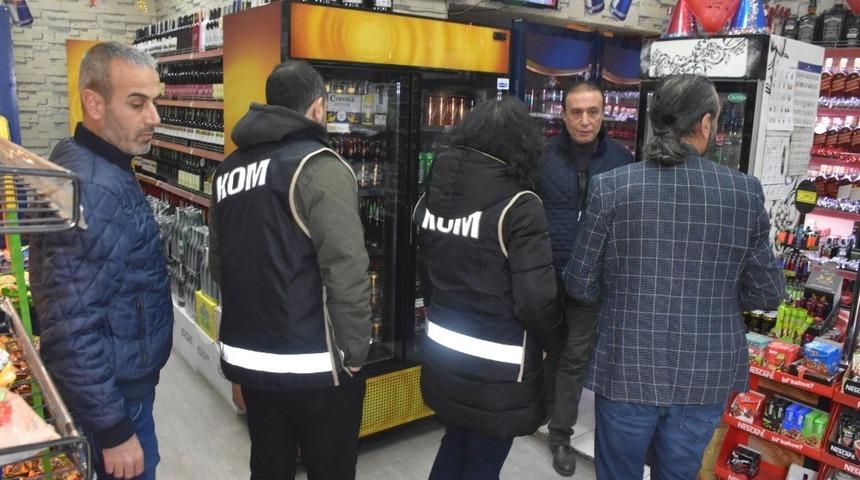 Adıyaman&rsquo;da alkoll&uuml; mekanlar denetlendi