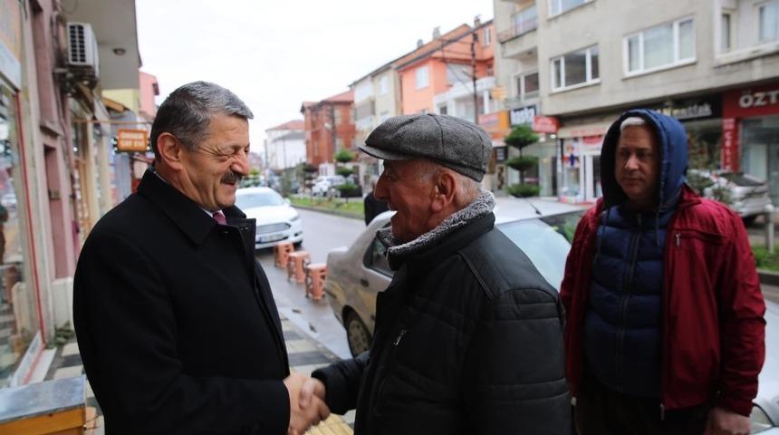 Başkan Akın esnafların taleplerini dinledi