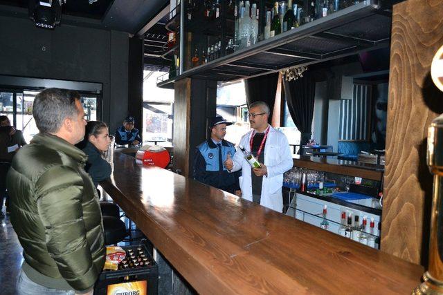 Alanya&rsquo;da eğlence mekanları denetlendi 1