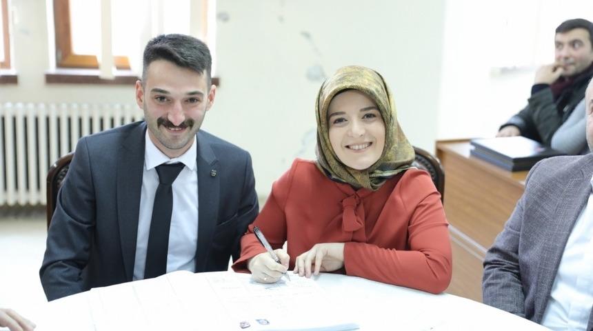 Fatsa Belediyesinde yılın son nikahı
