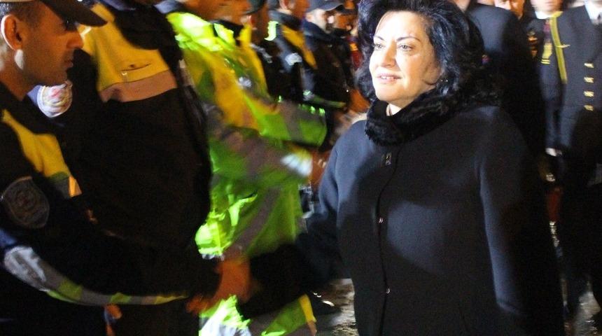 Vali Civelek g&uuml;venlik g&uuml;&ccedil;lerinin yeni yılını kutladı