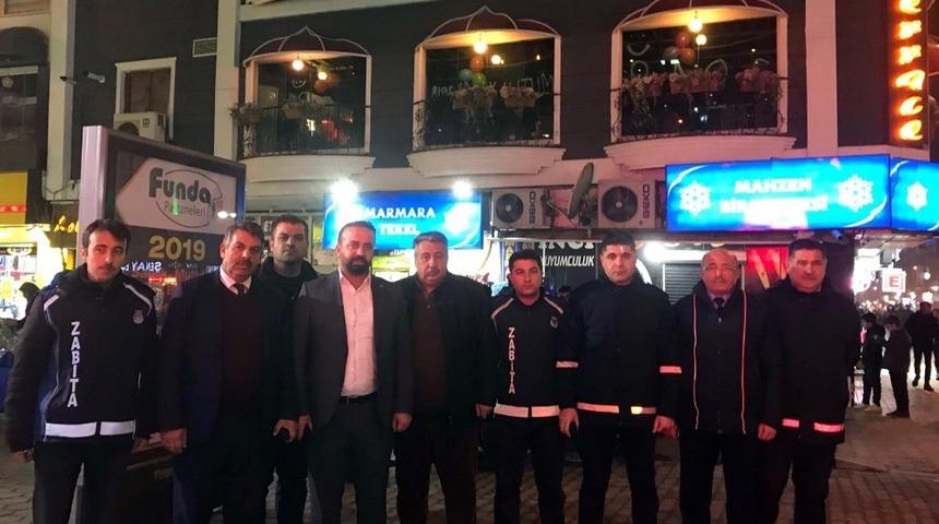 Zabta ekiplerinden yılbaşı denetimi