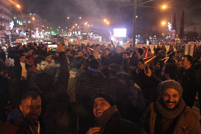 Gaziantep'te coşkulu kutlama, yeni yılın ilk bebeğinin adı ise 'Davut'