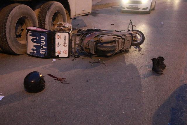 Şişli'de motosiklet kazası: 1 yaralı