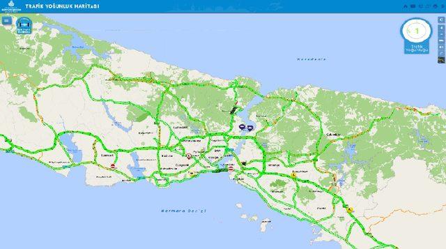 İstanbul'da 2019'un ilk günü yollar boş kaldı