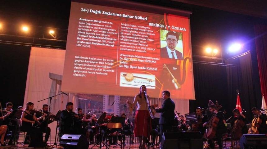 Erzincan Binali Yıldırım Üniversitesi’nde yeni yıl konseri düzenlendi