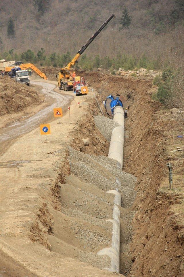 Trabzon İçme Suyu İsale Hattı yenileniyor