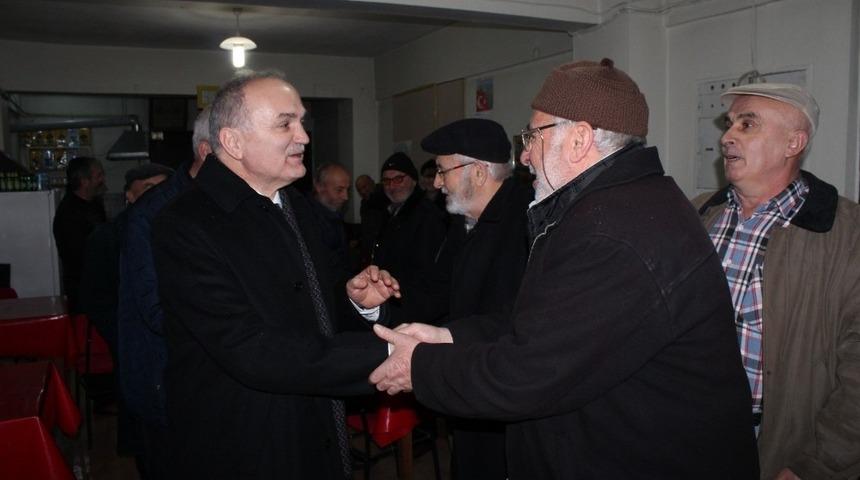 Başkan adayı &Ouml;zl&uuml;, mahalle ziyaretlerine ağırlık veriyor