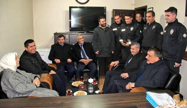 Bakan Soylu, Malatya’daki polislerin yeni yılını kutladı