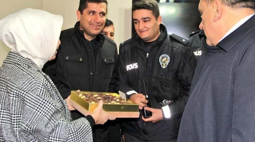 Bakan Soylu, Malatya&rsquo;daki polislerin yeni yılını kutladı