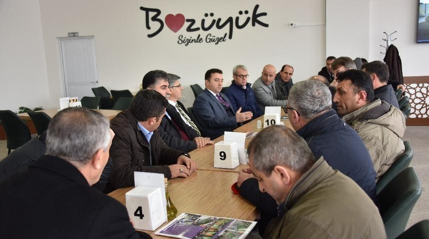 Başkan Bakıcı servis ara&ccedil;ları işletmecileri ile bir araya geldi