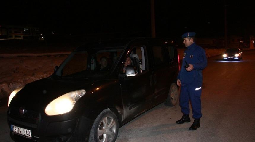 Jandarma&rsquo;dan yılbaşı denetimi