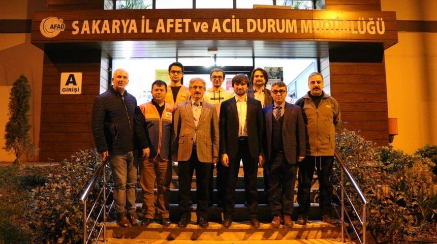 AFAD Başkanı G&uuml;ll&uuml;oğlu, Sakarya AFAD ekiplerini ziyaret etti