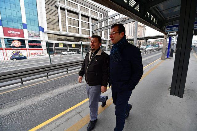 İmamoğlu: Metrobüsle ilgili özel bir sürprimiz olacak 