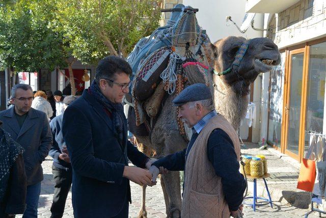 Mehmet Tosun Bodrum’u karış karış geziyor