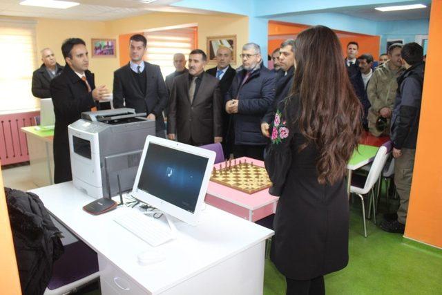 Kaymakam Dundar’dan Soğuksu İlk ve Ortaokuluna ziyaret