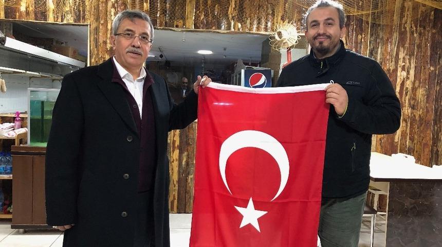 Başkan Sel&ccedil;uk &Ccedil;etin esnaf ziyaretlerine devam ediyor