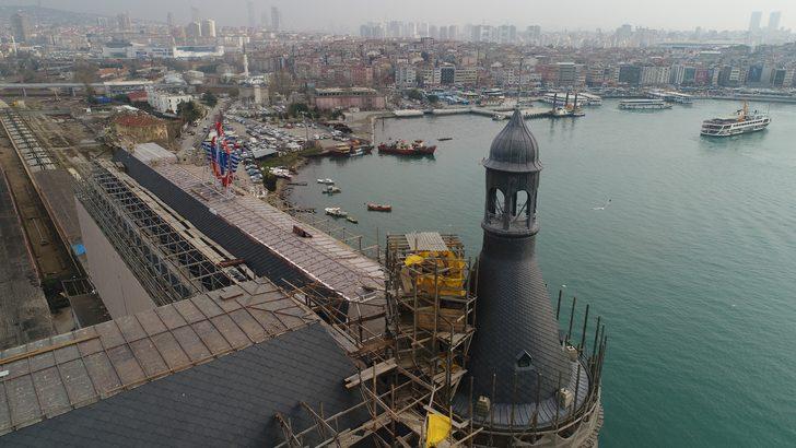 2015 yılında başlatılmıştı! Haydarpaşa Garı'nın çatı restorasyonu tamamlandı G4