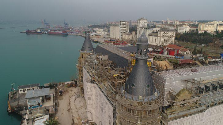 2015 yılında başlatılmıştı! Haydarpaşa Garı'nın çatı restorasyonu tamamlandı G5