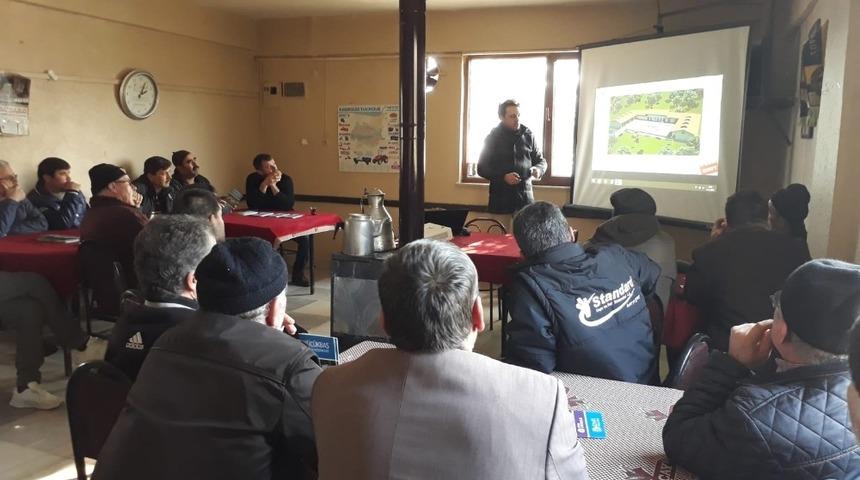 K&ouml;ylerde bilin&ccedil;lendirme eğitimi s&uuml;r&uuml;yor