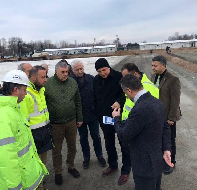 Başkan Toçoğlu, BMC arazisinde incelemelerde bulundu