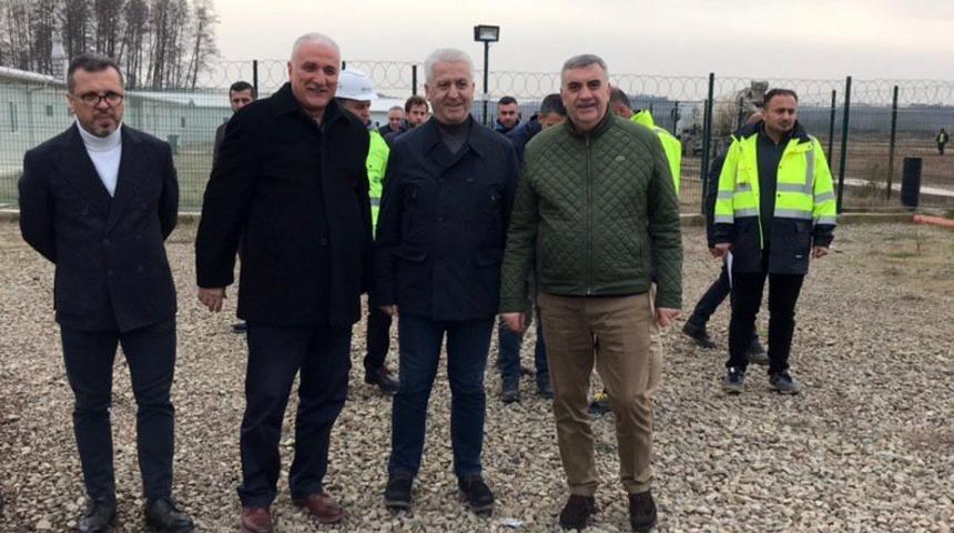 Başkan To&ccedil;oğlu, BMC arazisinde incelemelerde bulundu