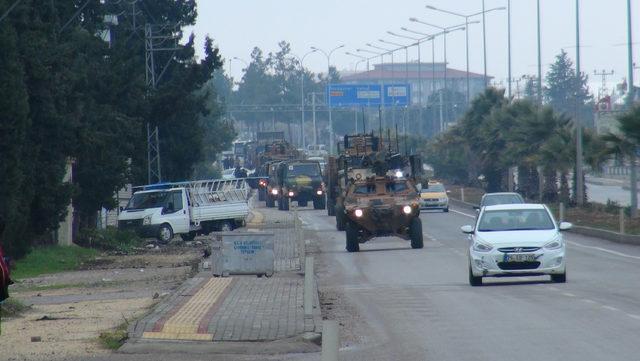 Kilis’ten askeri sevkiyat sürüyor