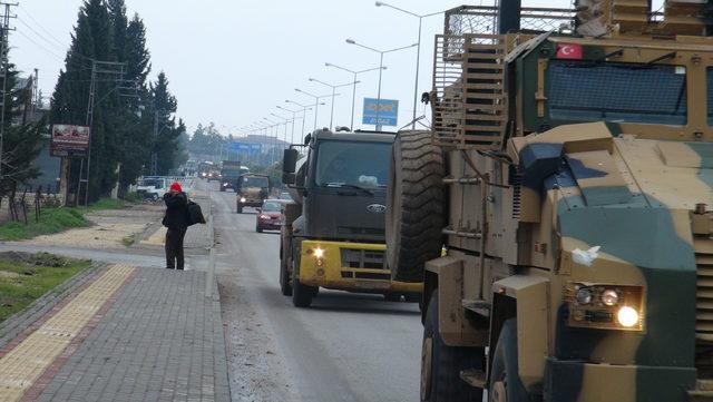 Kilis’ten askeri sevkiyat sürüyor