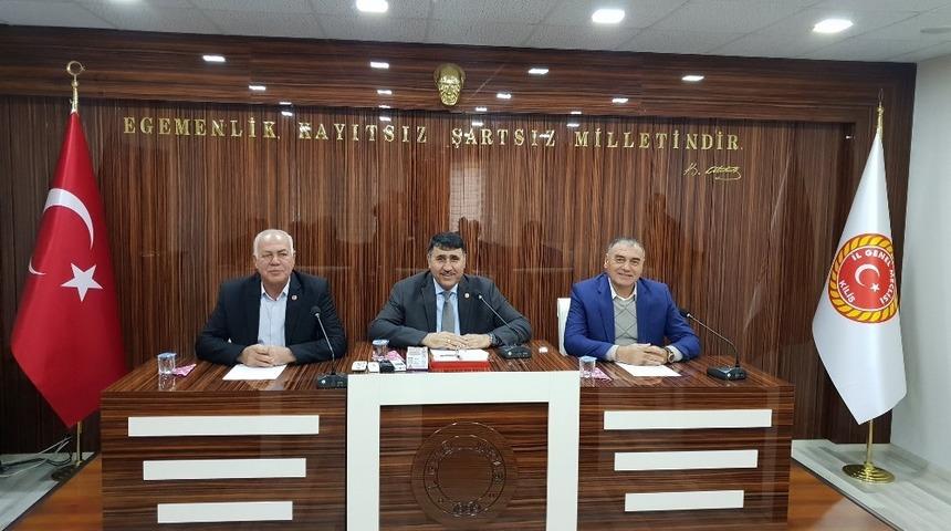 İl Genel Meclisi 2019 yılının ilk toplantısı yapıldı