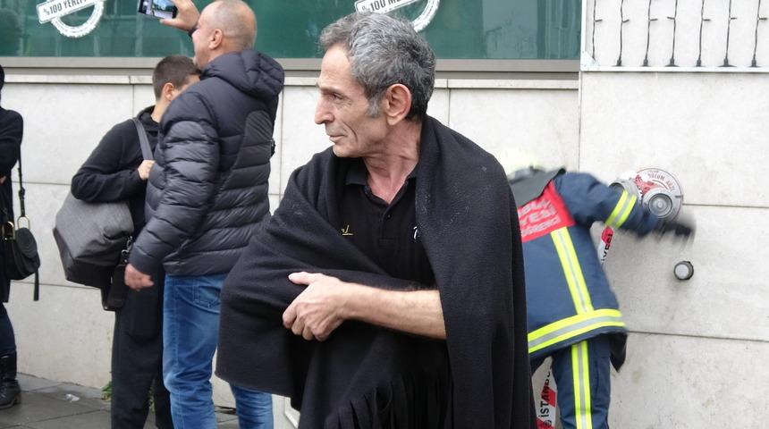 Fotoğraflar // Beyoğlu'nda otelde yangın