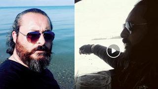 Sosyal medya onu konuşuyor! Polis memurunun duygulandıran yeni yıl mesajı 