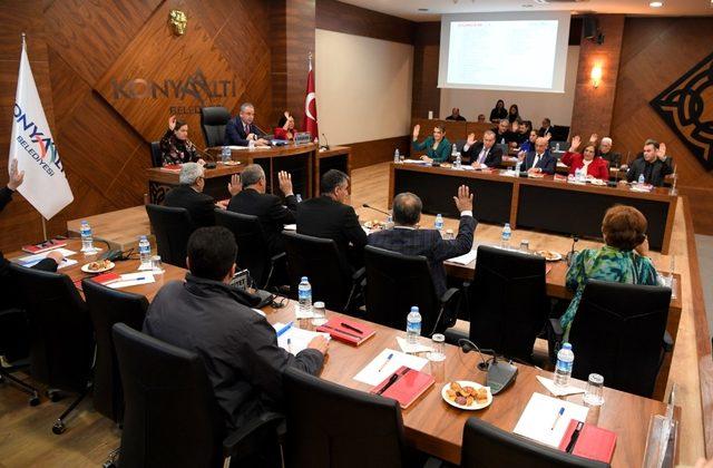 Konyaaltı’nda yılın ilk meclisi toplandı