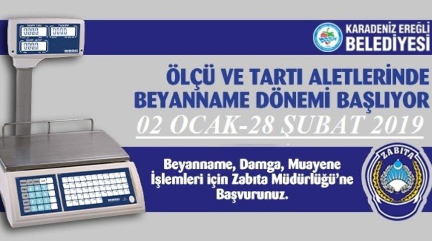 Zabıta esnafları &ouml;l&ccedil;&uuml; ve tartı aletleri i&ccedil;in uyardı