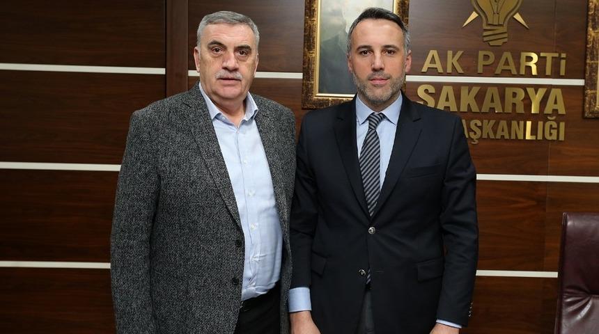 Başkan Toçoğlu’ndan, AK Parti İl Başkanı Tever’e ziyaret