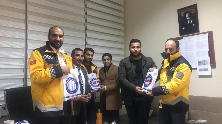 Sağlık-Sen Şırnak Şubesi y&ouml;neticilerinden 112 istasyonları ve komuta merkezine ziyaret