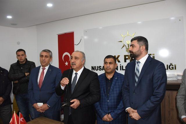 İYİ Parti Nusaybin yönetimi AK Parti’ye geçti